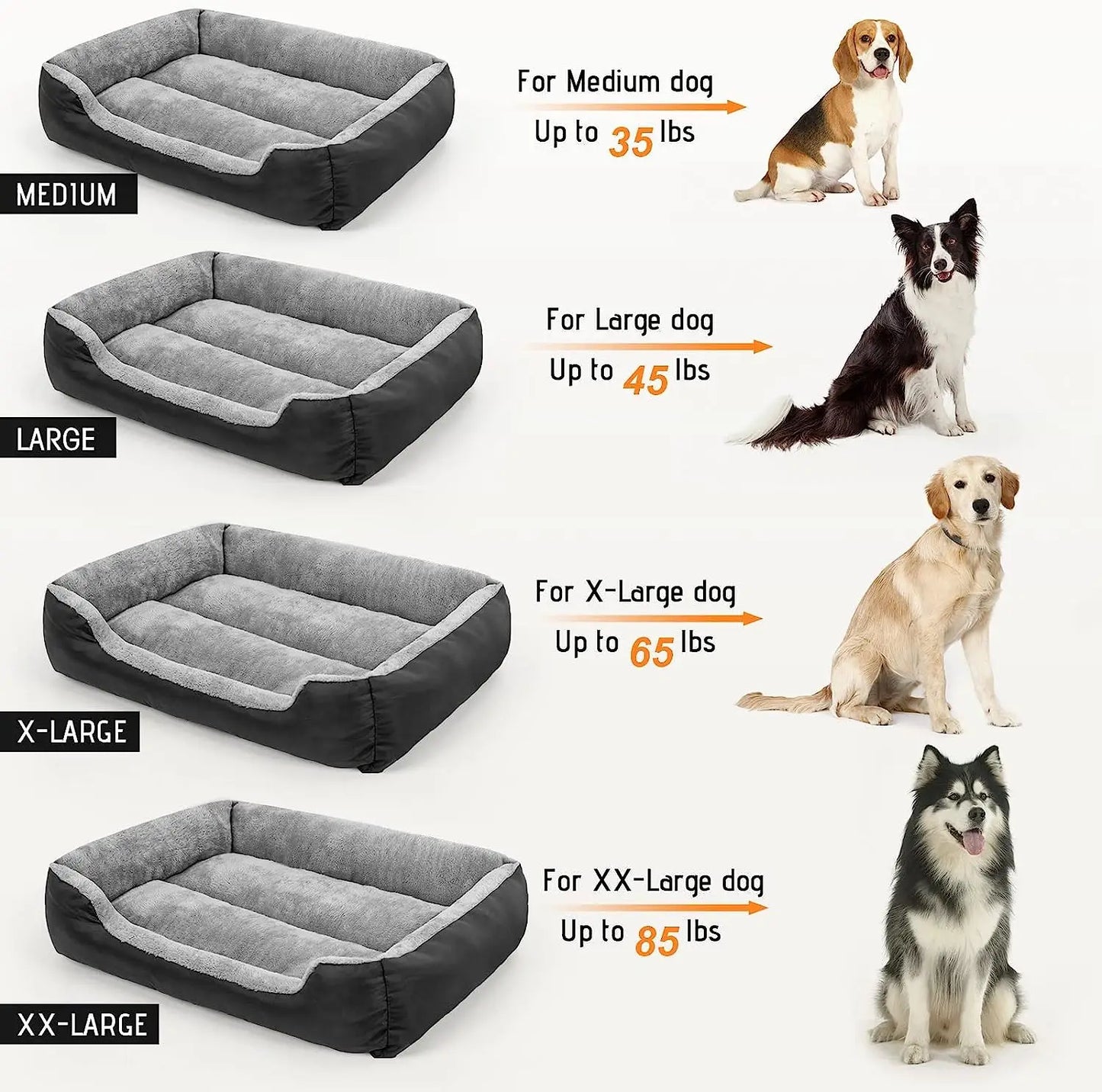 Lit confortable et résistant - Le refuge parfait pour votre compagnon à quatre pattes 